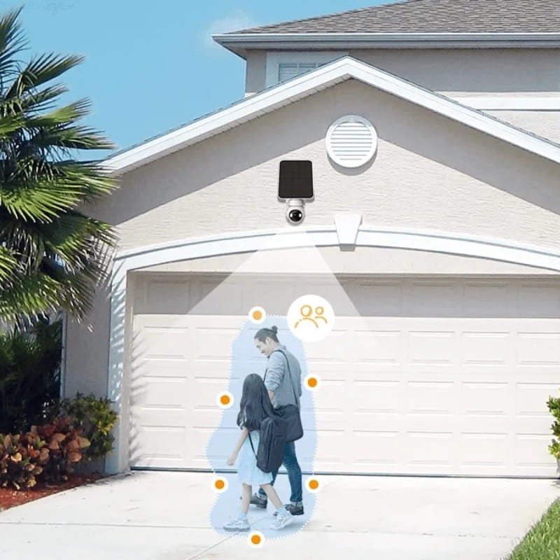 Imou Cell PT Solar Kit 3MP IP66 Blanco - Cámara de Seguridad Exterior - detección inteligente