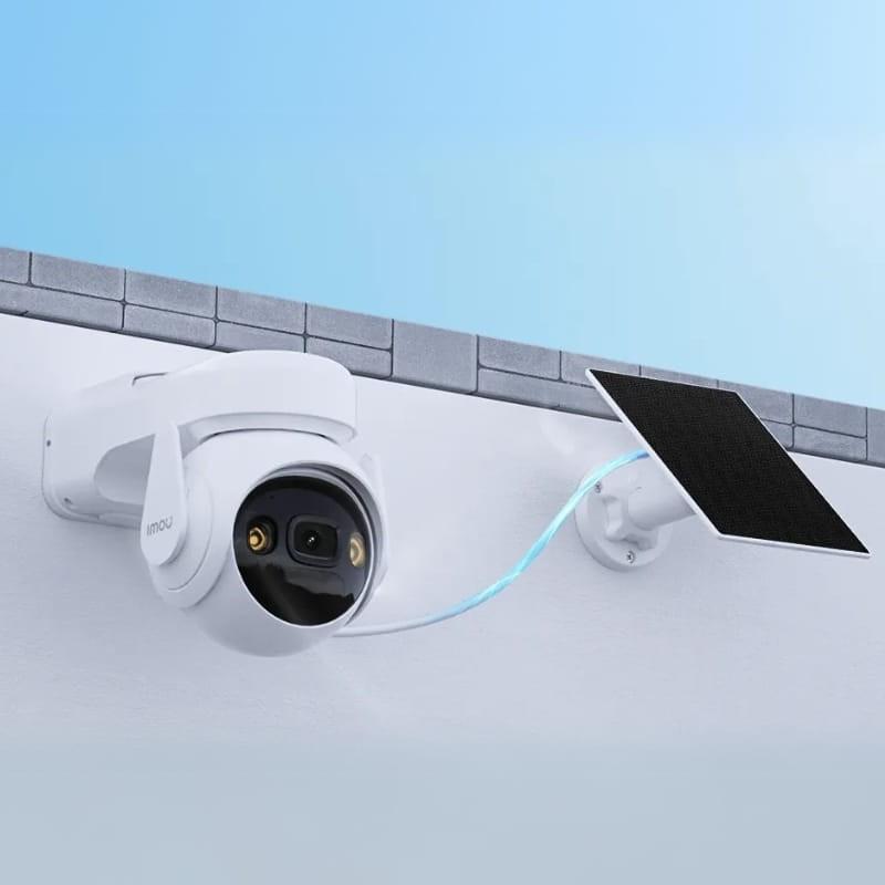 Imou Cell PT Solar Kit 3MP IP66 Blanco - Cámara de Seguridad Exterior - carga solar