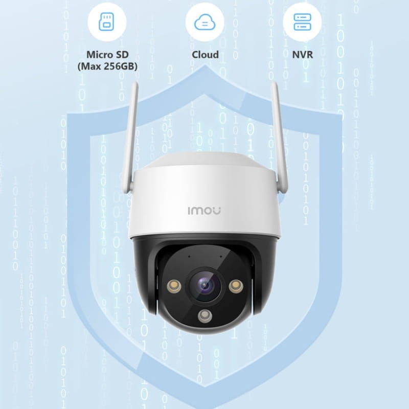 Imou Cruiser SE+ 5MP IP66 WiFi Branco - métodos de armazenamento