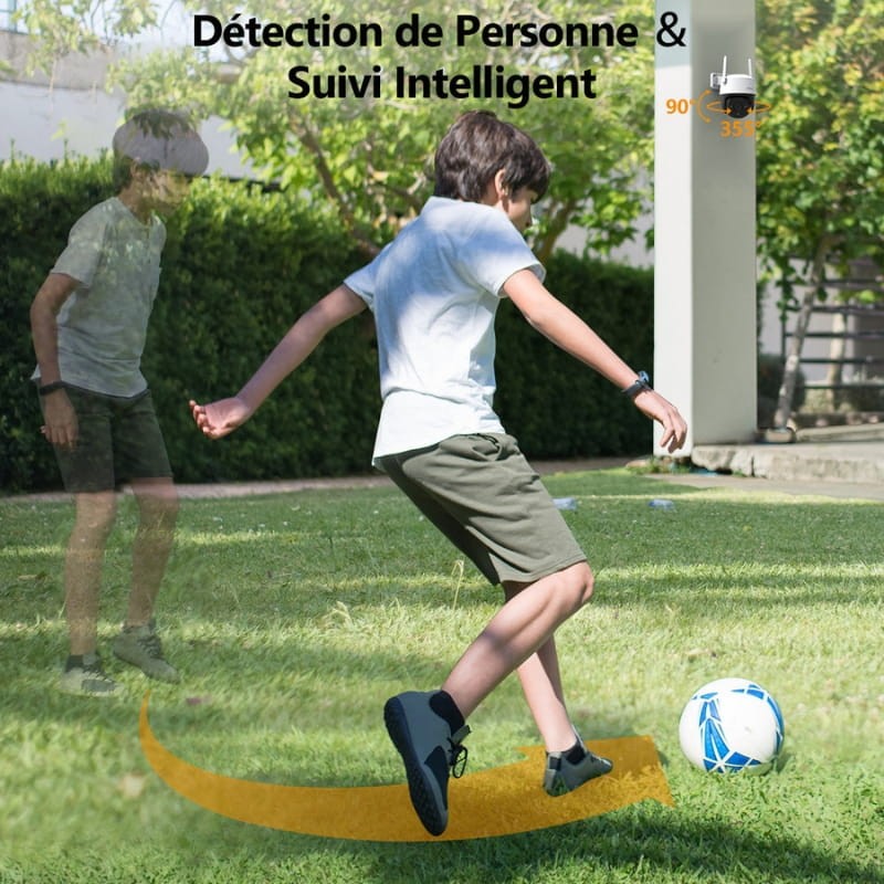 Imou Cruiser SE+ 5MP IP66 WiFi Branco - deteção humana