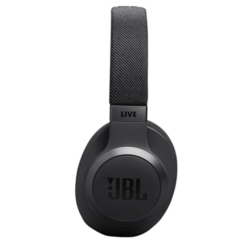 JBL Live 770NC ANC Negro - Auriculares Bluetooth - vista lateral