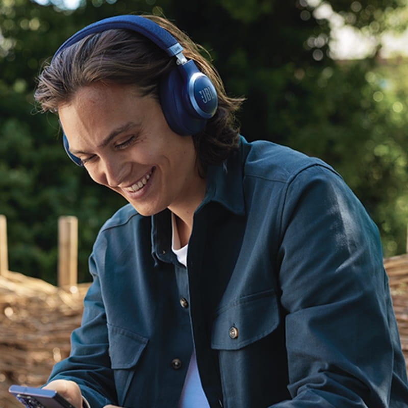 JBL Live 770NC ANC Negro - Auriculares Bluetooth - colocación