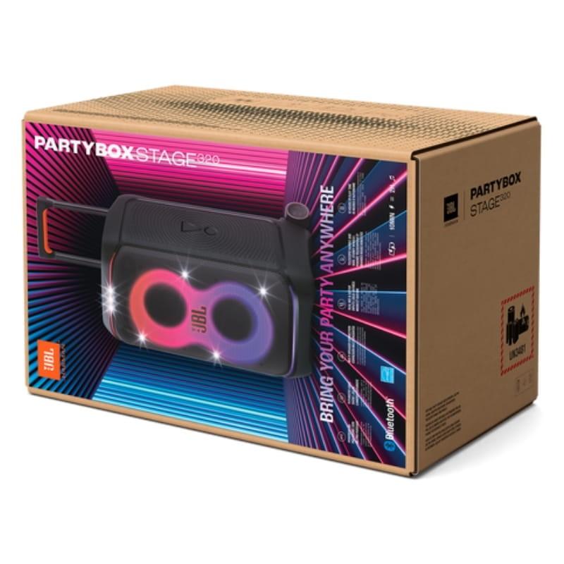JBL PartyBox Stage 320 240 W Negro - Altavoz Portátil para Fiestas - embalaje