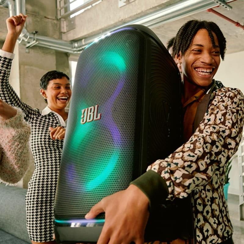 JBL PartyBox Stage 320 240 W Negro - Altavoz Portátil para Fiestas - función karaoke