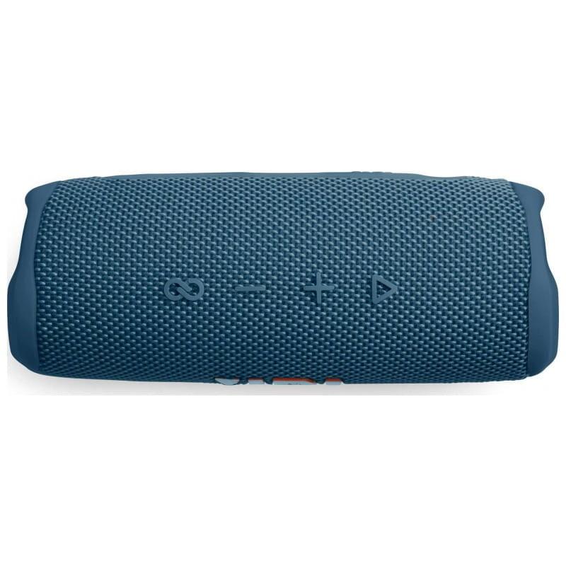 JBL Flip 6 Azul - Altavoz Bluetooth vista trasera