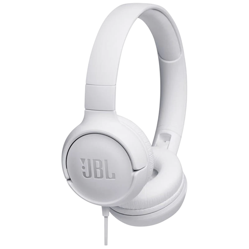 JBL Tune 500 Branco - Auscultadores
