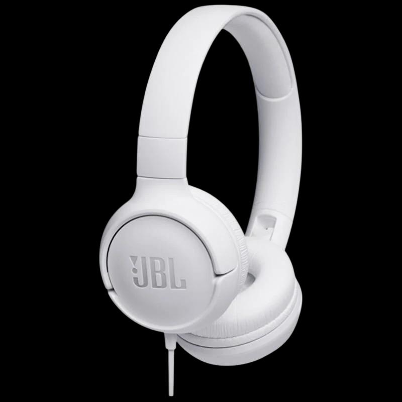 JBL Tune 500 Branco - Auscultadores