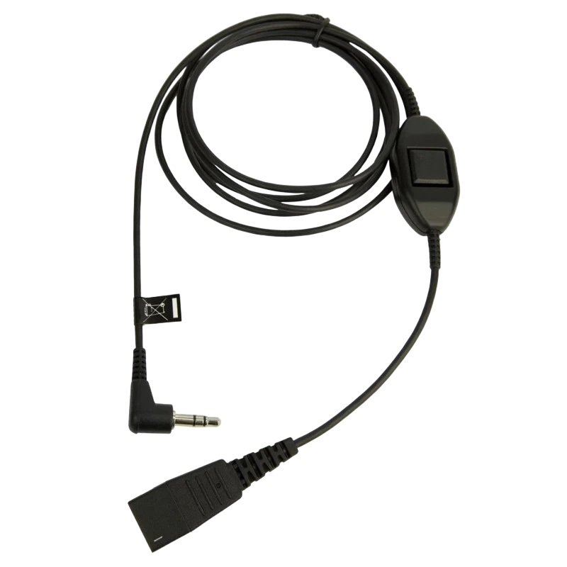Câble Jabra 8735-019 QD/3,5 mm Noir