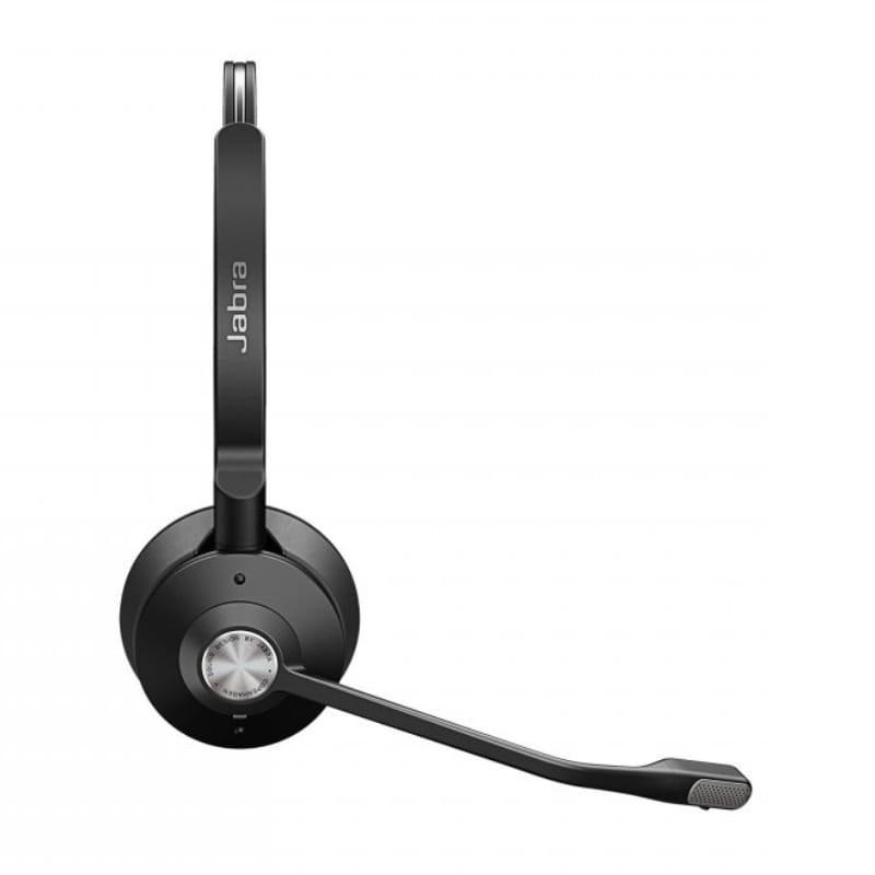 Jabra Engage 65 SE DECT Negro - Auriculares Inalámbricos con Micrófono - vista lateral