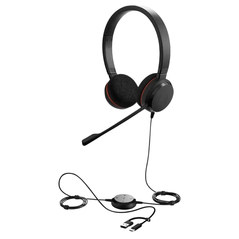 Jabra Evolve 20 MS Stereo (USB-C/A)