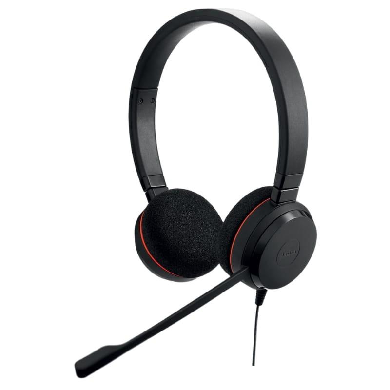 Jabra Evolve 20 MS Stereo (USB-C/A) - vista a 45 grados