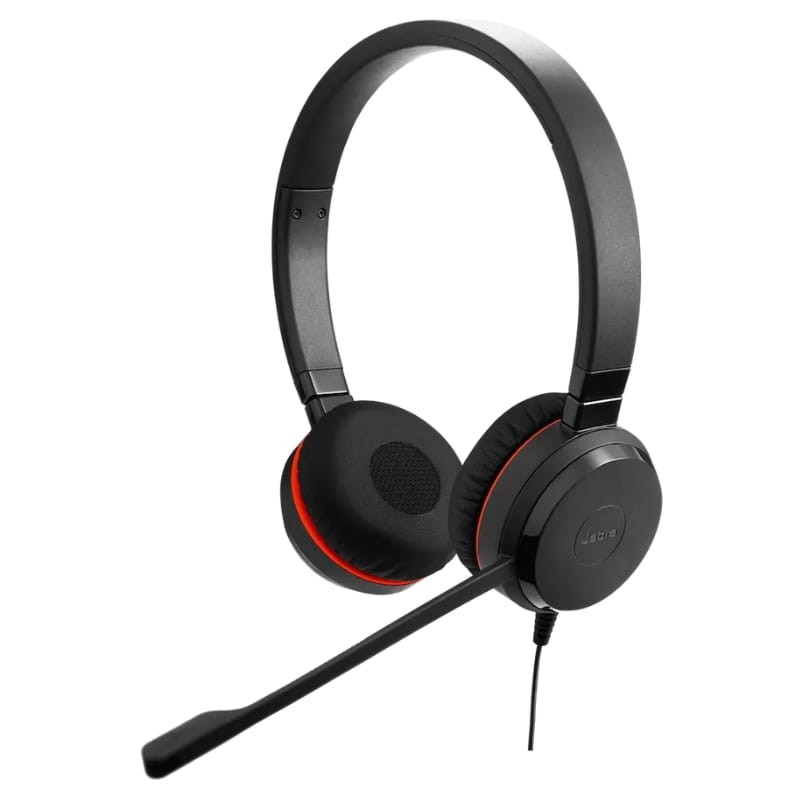 Jabra Evolve 20 SE MS Stereo (USB-C/A) - vista a 45 grados