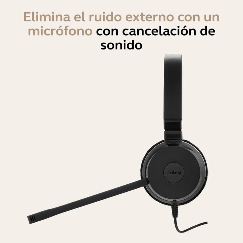 Jabra Evolve 20 UC Mono (USB-A) - vista lateral