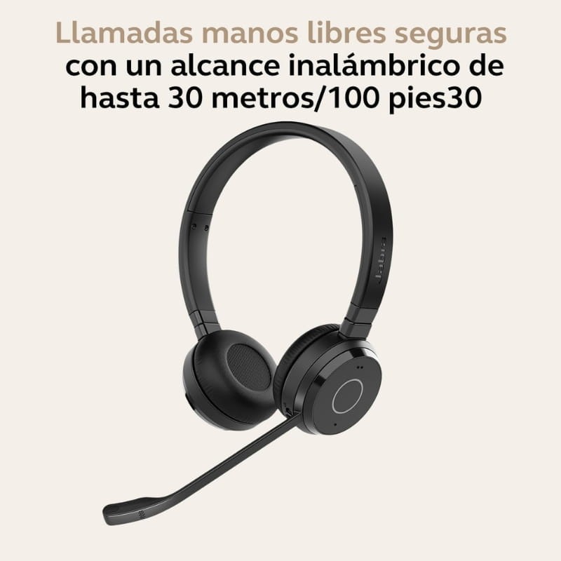 Jabra Evolve 65 TE MS Stéréo (USB-A) - portée sans fil