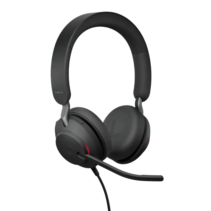 Jabra Evolve2 40 SE MS Estéreo Negro - Auriculares con Micrófono