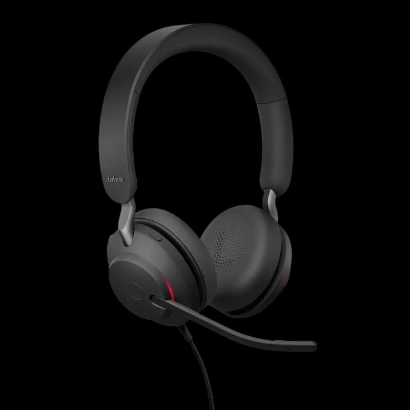 Jabra Evolve2 40 SE MS Estéreo Negro - Auriculares con Micrófono