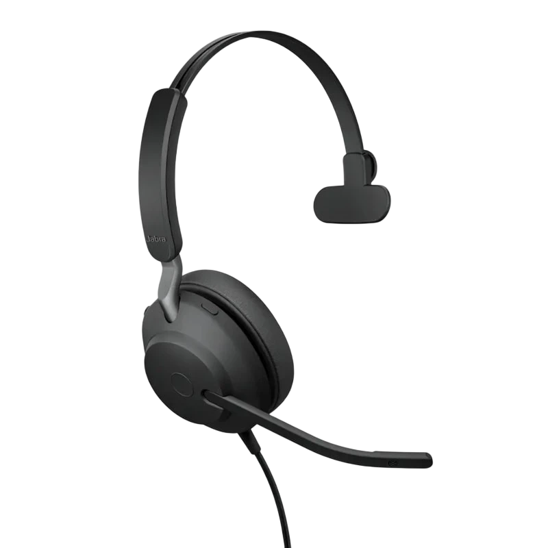 Jabra Evolve2 40 SE MS Mono Negro - Auriculares con Micrófono