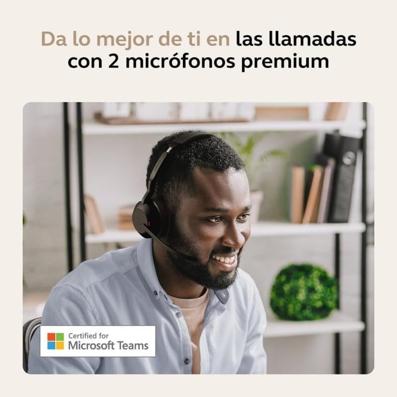 Jabra Evolve2 55 MS Mono ANC (USB-A) - certificación de Microsoft