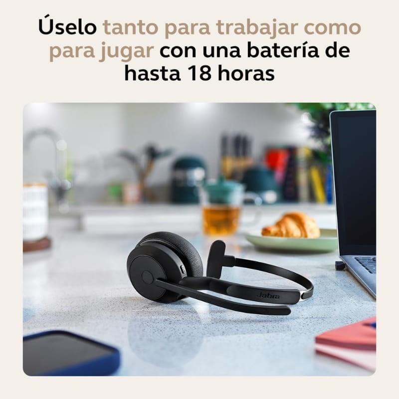 Jabra Evolve2 55 MS Mono ANC (USB-A) - duración de la batería