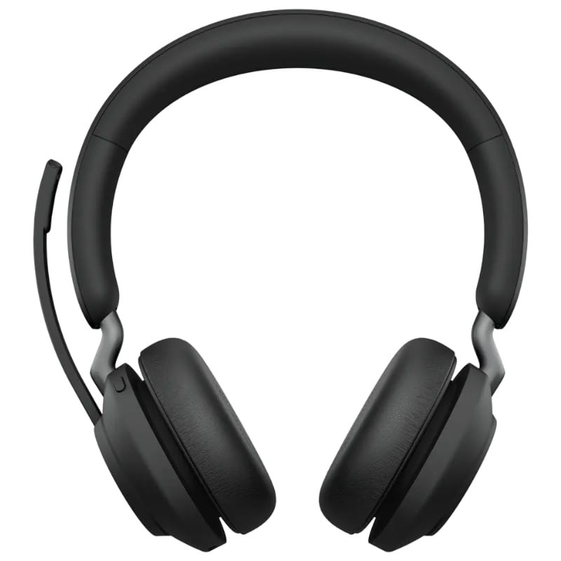 Jabra Evolve2 65 MS Stereo (USB-A) Negro - vista frontal