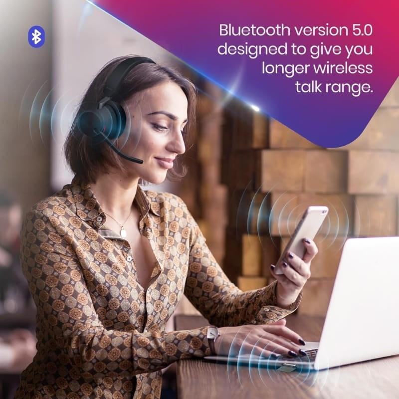 Jabra Evolve2 65 MS Stéréo (USB-A) Noir - Connectivité Bluetooth