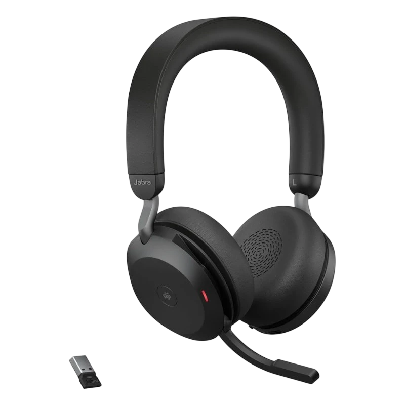 Jabra Evolve2 75 UC ANC Negro - Auriculares Inalámbricos con Micrófono