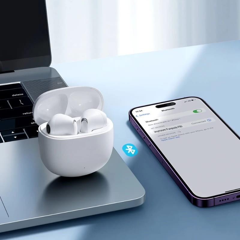 Joyroom Funpods Series JR-FB1 Blanco - Auriculares Bluetooth - conectividad