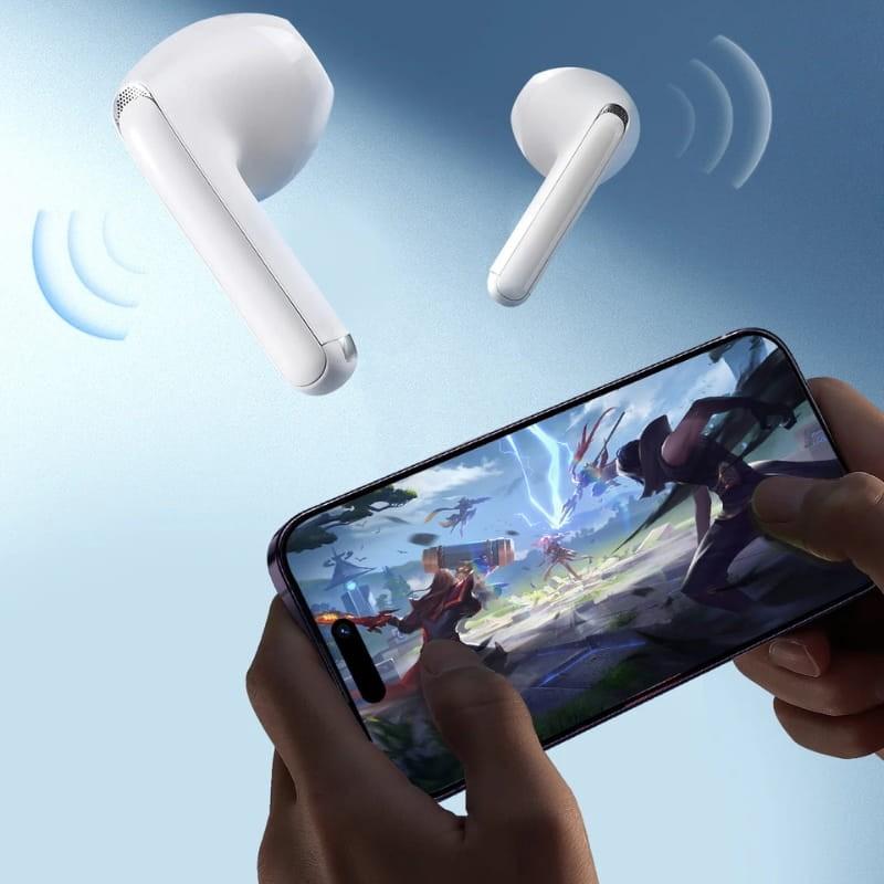 Joyroom Funpods Series JR-FB1 Blanco - Auriculares Bluetooth - modo de juego