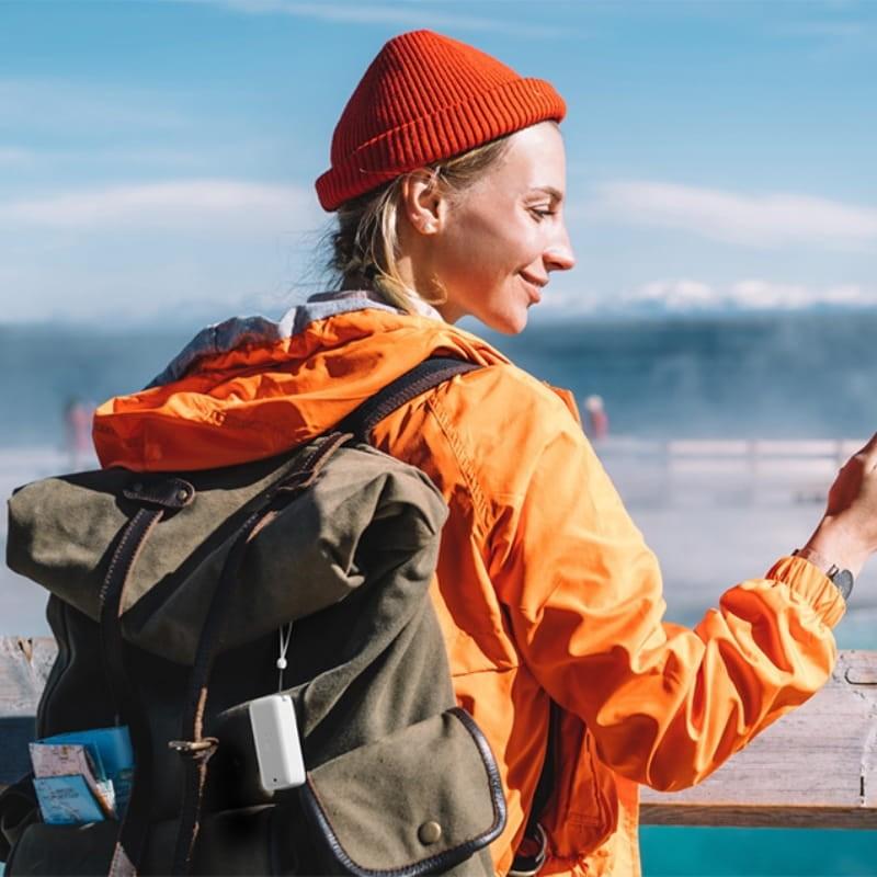 Kit SwitchBot Hub Mini Blanc + 3 x Capteur d'humidité/température - Design portable