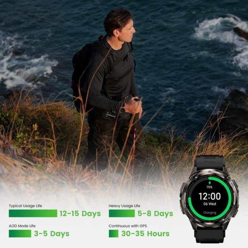 Kospet Tank T3 Ultra 2 Edición Especial Plata - duración de la batería