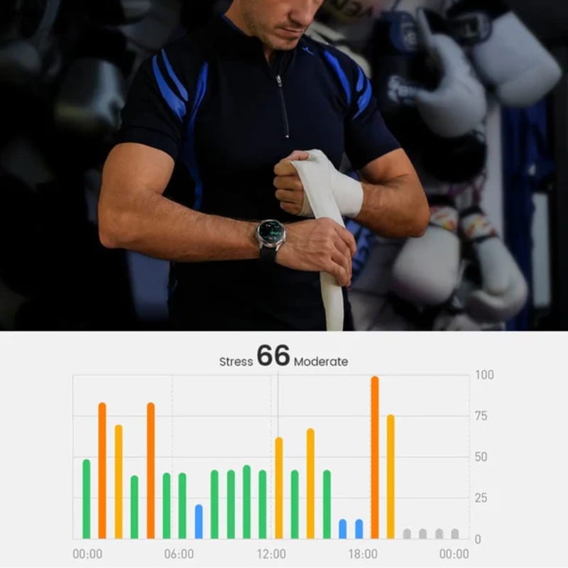 Kospet Tank T3 Ultra 2 Edición Especial Plata - niveles de estrés