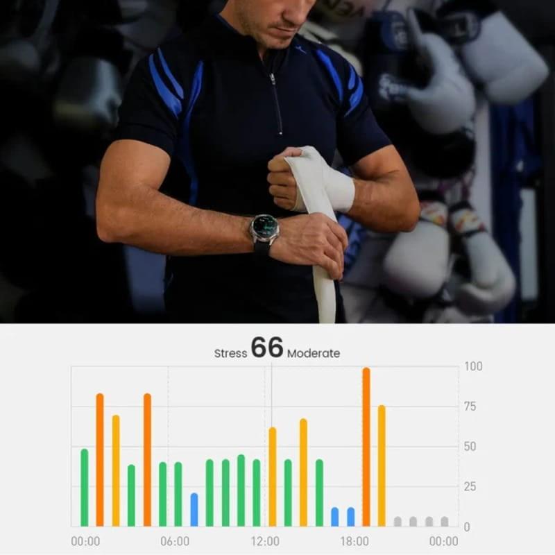 Kospet Tank T3 Ultra 2 Edición Especial Plata - niveles de estrés