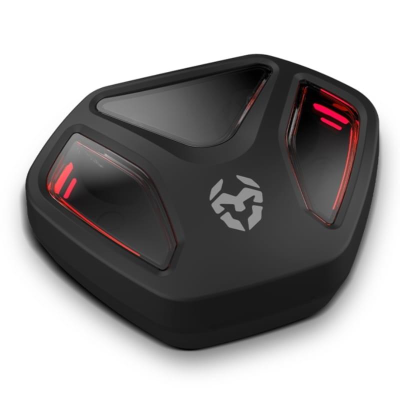 Krom Kall Preto - Auscultadores para jogos - estojo de carregamento