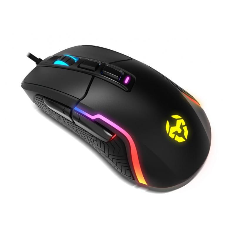 Krom Kick RGB Dynamic RGB 12000DPI Gaming Mouse Left Side Image