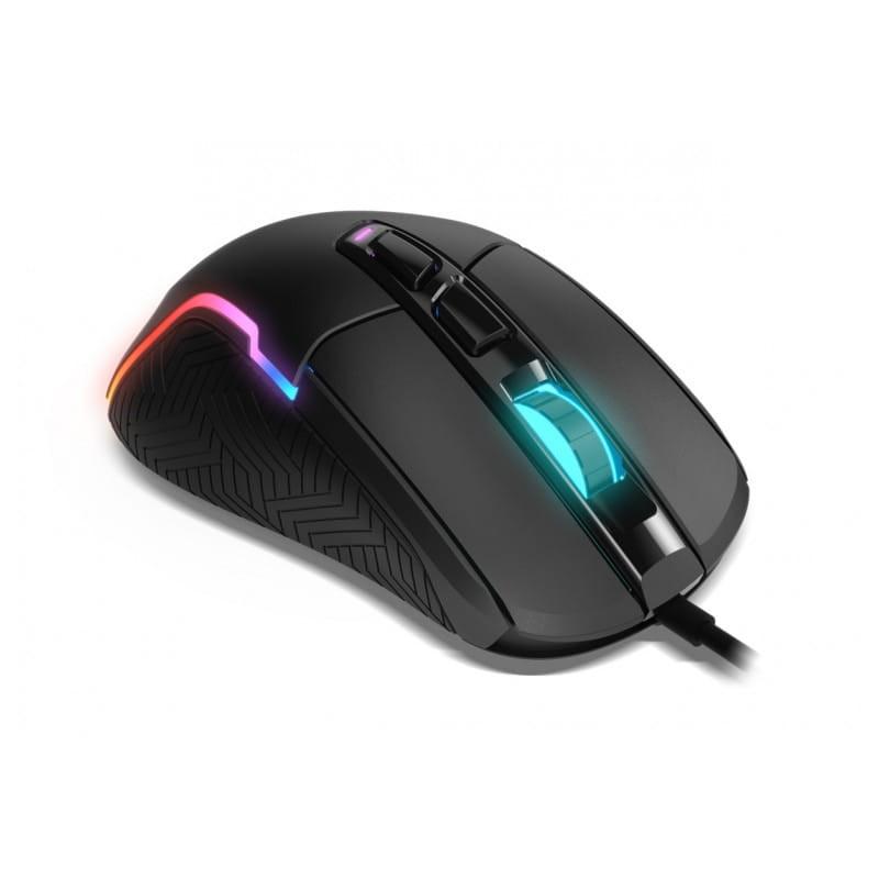 Krom Kick RGB Dynamic RGB 12000DPI Gaming Mouse left side front image