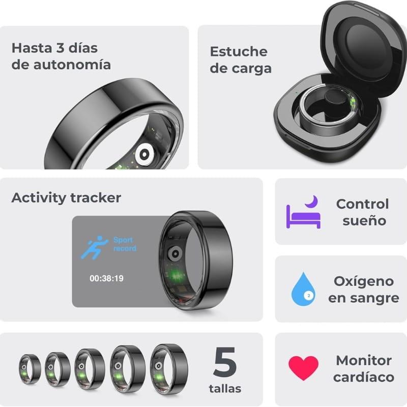 Ksix Saturn Talla M 20 mm Negro - funciones principales