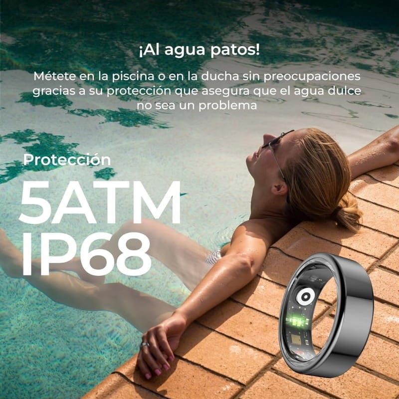 Ksix Saturn Talla M 20 mm Negro - resistencia al agua