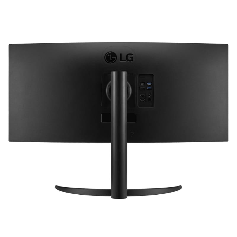 LG 34WR55QK-B 34 Pulgadas WQHD VA Curvo 100 Hz - vista trasera