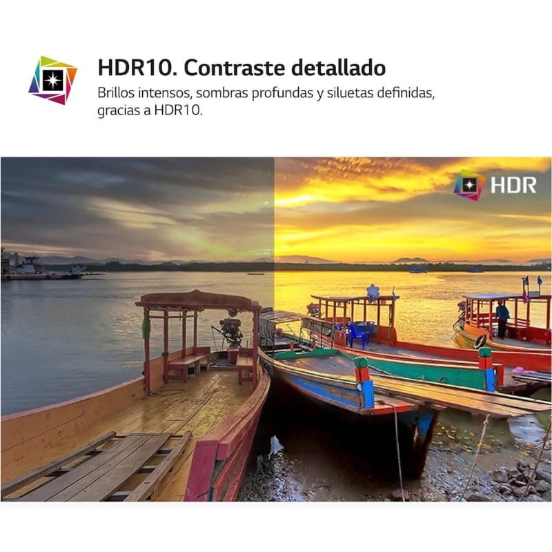 LG 34WR55QK-B 34 Pulgadas WQHD VA Curvo 100 Hz - tecnología HDR10