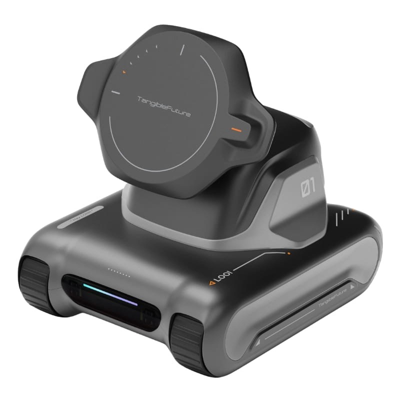 LOOI Robot con Chat GPT - vista a 45 grados