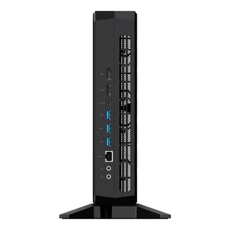 MINISFORUM G7 Pt Ryzen 9 7945HX et RX 7600M XT Barebone No Ram/No Rom Noir - Mini PC Gaming - ports