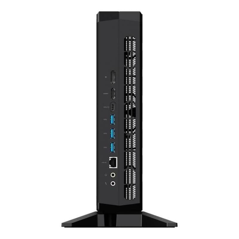 MINISFORUM G7 Pt Ryzen 9 7945HX et RX 7600M XT Barebone No Ram/No Rom Noir - Mini PC Gaming - ports