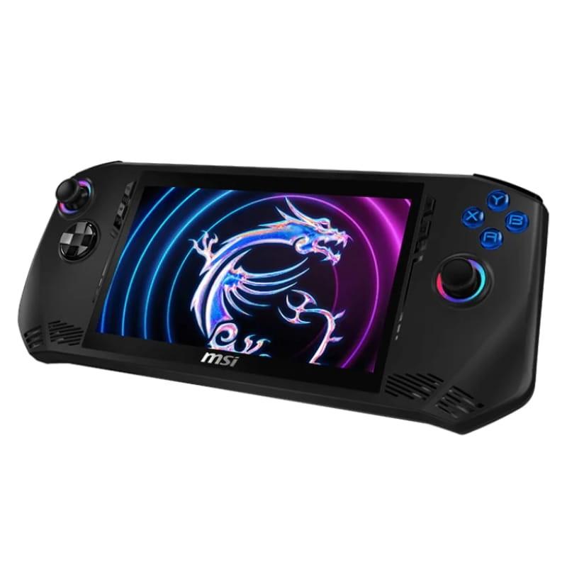 MSI CLAW A1M Intel Core Ultra 7 16GB/1TB 7'' Negro - vista a 45 grados