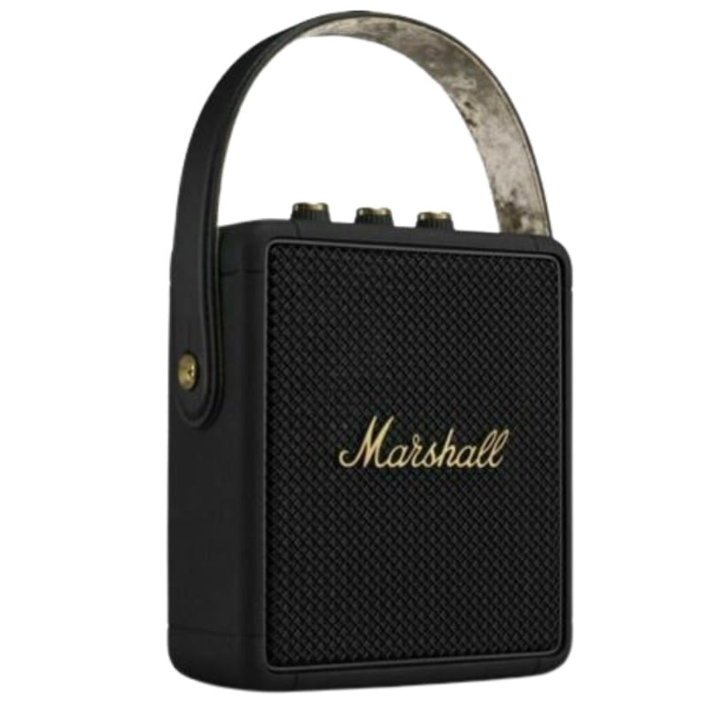 Marshall Stockwell II 20W Negro/Bronce - Altavoz Bluetooth - vista frontal