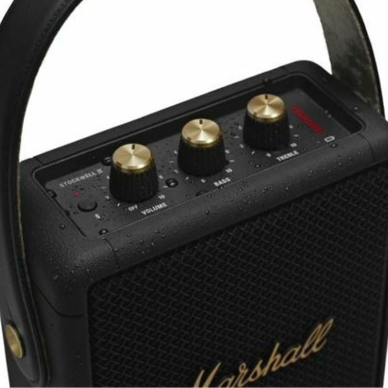 Marshall Stockwell II 20W Negro/Bronce - Altavoz Bluetooth - botones integrados