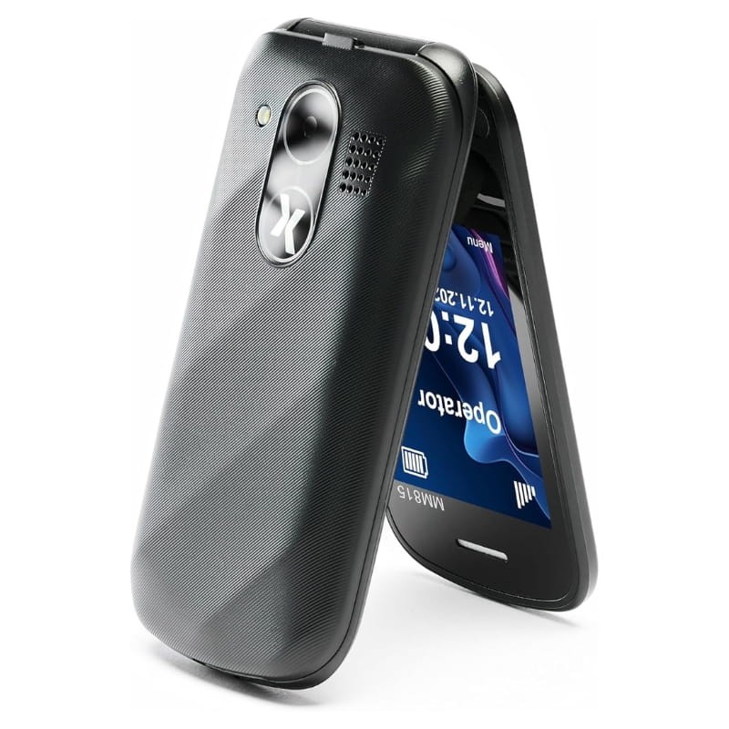 Maxcom Comfort MM815 Dual SIM Negro - vista a 45 grados