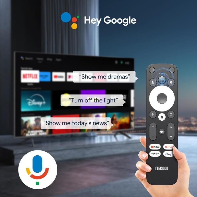 Mecool KM9PRO MAX 2GB/32GB Android 12 - control por voz