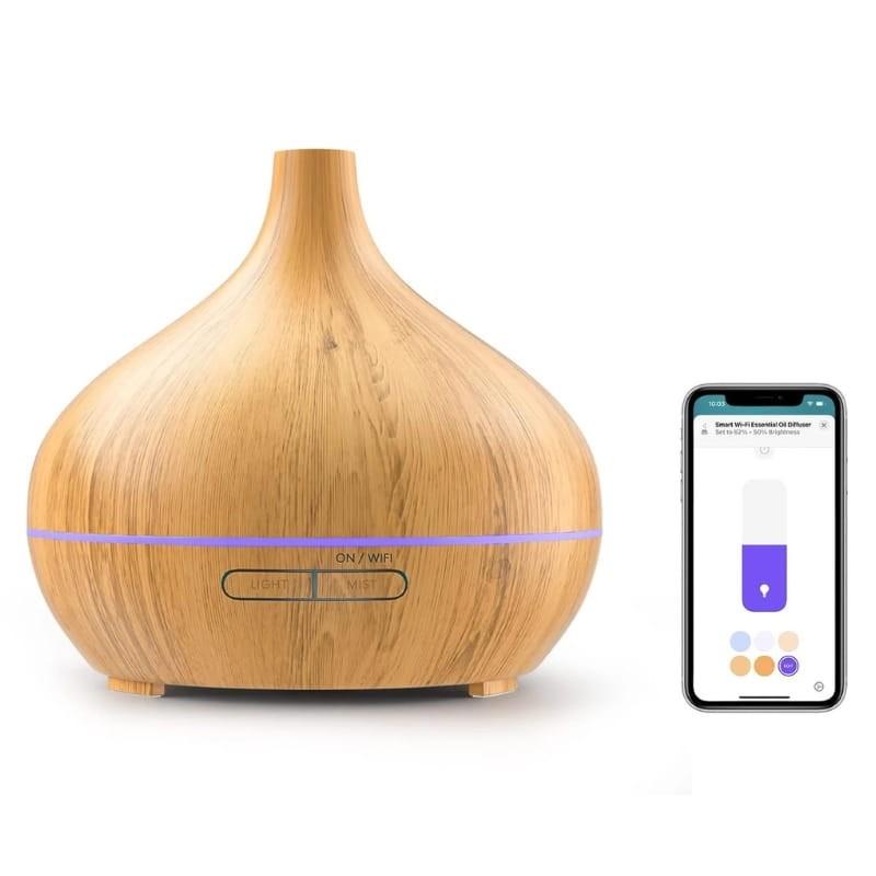 Meross MOD150HK Madera - Humidificador Inteligente - aplicación móvil