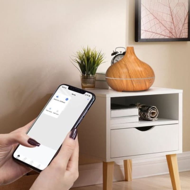 Meross MOD150HK Madera - Humidificador Inteligente - control remoto