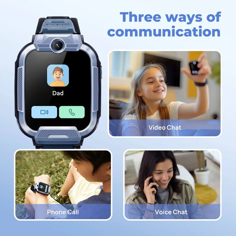 Mibro Kids Watch Z5 Rose - les moyens de communication